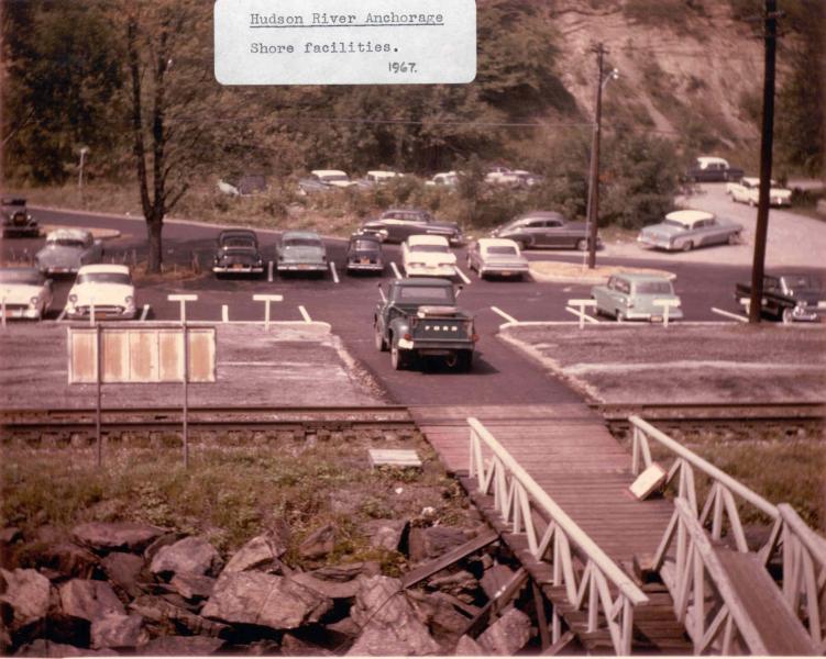 Hudson River Reserve Fleet shore facilities, 1967.