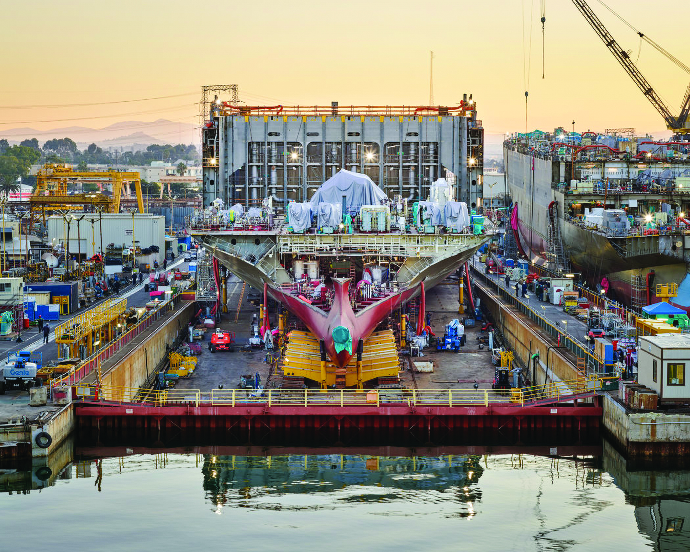 Small shipyard