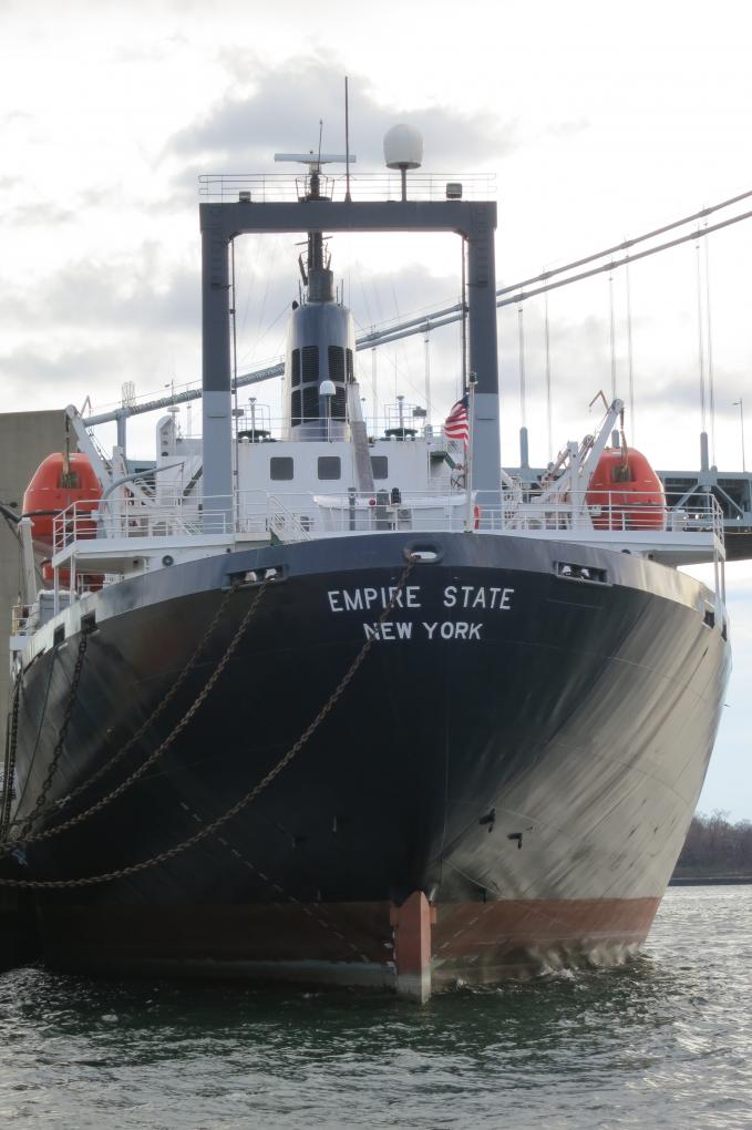 T/S Empire State at SUNY Maritime College. Photo Credit: Barbara Voulgaris