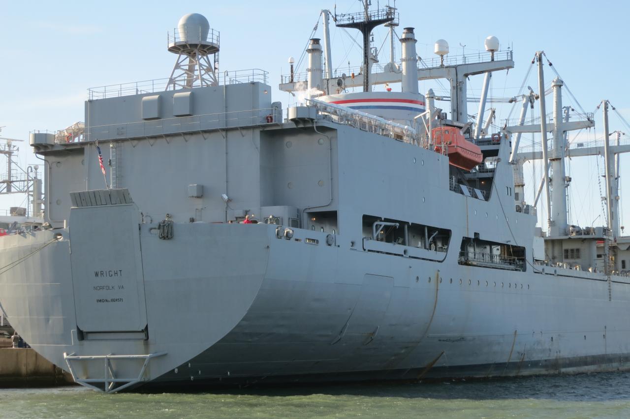 SS Wright docked in Staten Island on December 5, 2012. Photo Credit: Barbara Voulgaris 