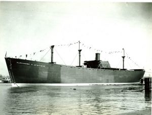 Vessel Alexander H. Stephens at Launch