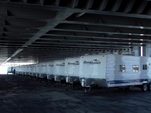 FEMA Trailers onboard Cape Vincent