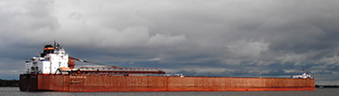 A large vessel.