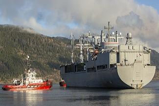 An armored ship.